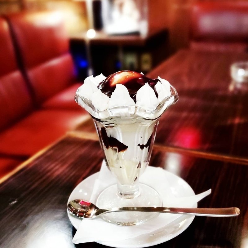 チョコレートパフェ(喫茶 銀座 （キッサ・ギンザ）)の写真