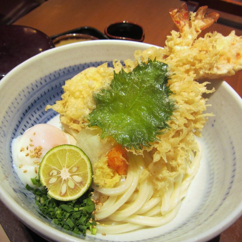 ちく玉ひや天うどん(うどん棒 大阪本店 )の写真