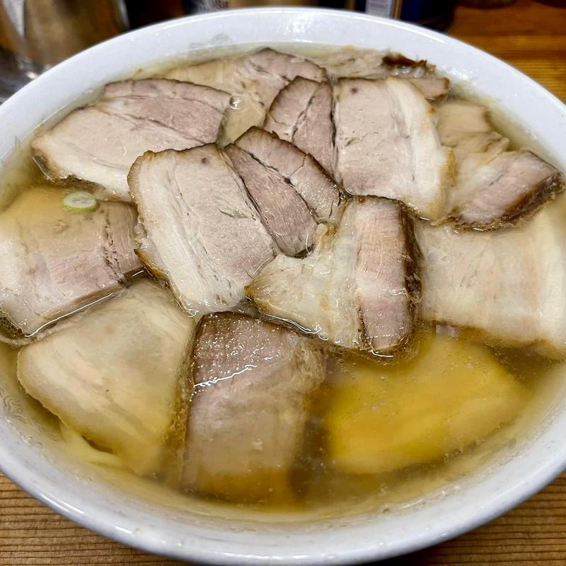 肉そば(坂内食堂)の写真