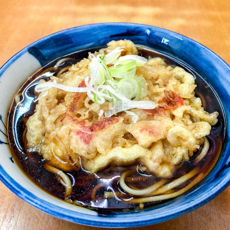 天ぷらそば(立喰生そば 長寿庵 )の写真