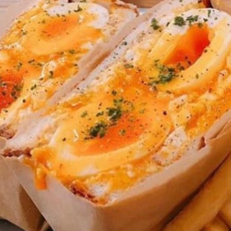 エッグベイビーサンド with フレンチフライ(Egg Baby Cafe)の写真