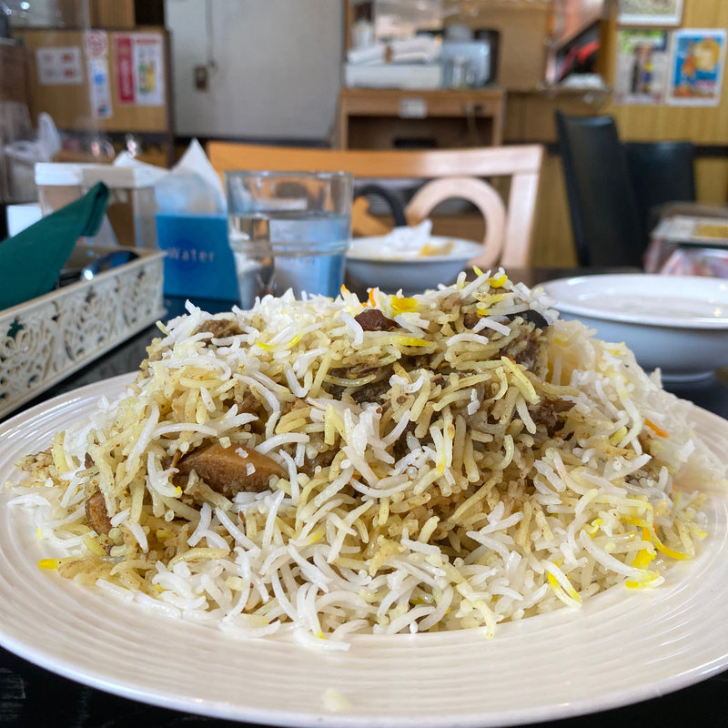 ラクナウー風ビリヤニーセット(行徳ビリヤーニーハウス （GYOTOKU BIRYANI HOUSE）)の写真