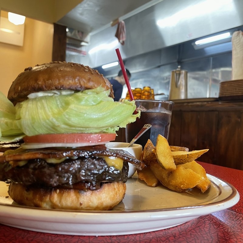 ベーコンチーズバーガー(BACK HOME meal & bake （バックホーム）)の写真