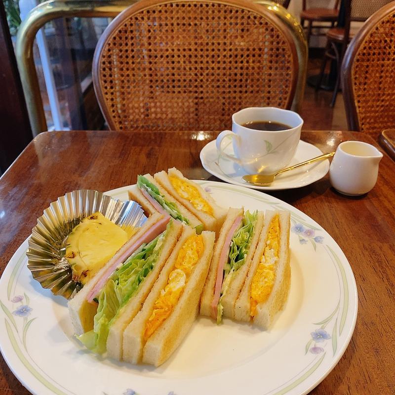 ミックスサンドこんがり焼き(コーヒー専科　小島屋 )の写真