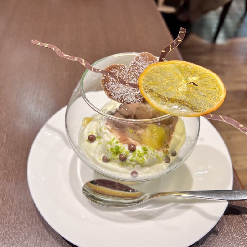 極・みかんパルフェ(ダマン リュミエール 阪急うめだ本店 （DAMMANN lumiere）)の写真