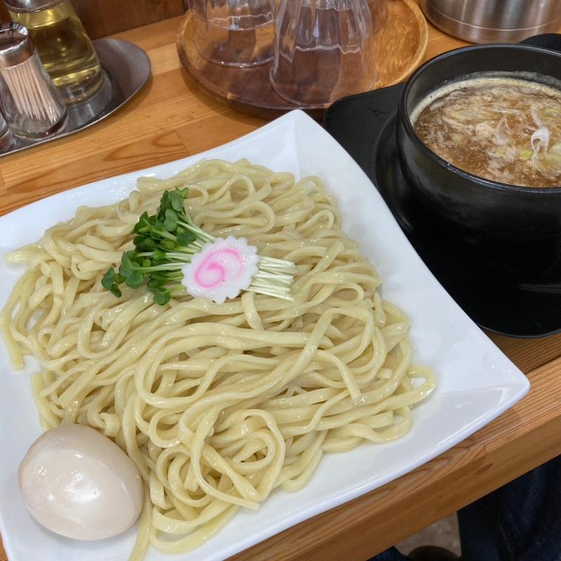 味玉つけめん（中盛)(中華そば 島風 )の写真