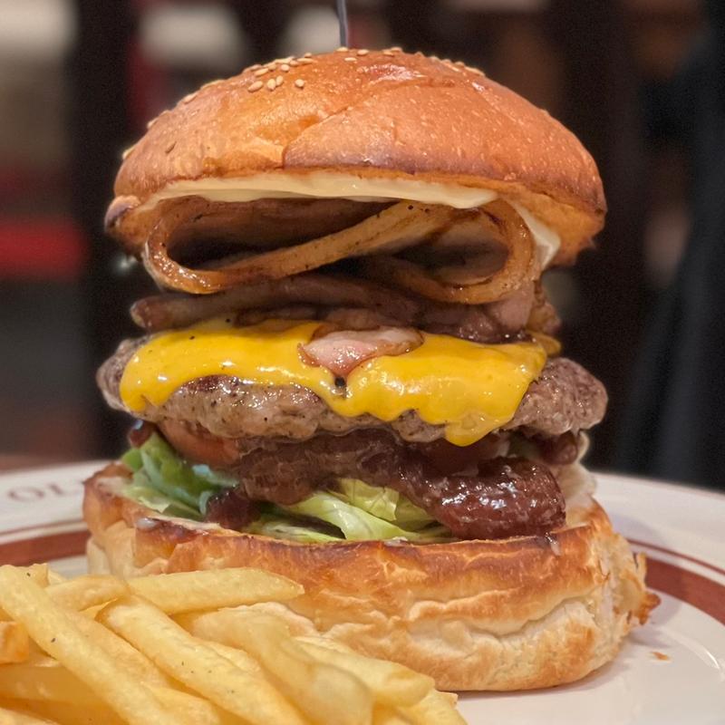 ベーコンチーズバーガー(オールドニューダイナー （OLD NEW DINER）)の写真