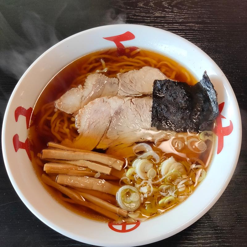 中華そば(あっさり)(中華そば処 琴平荘 （コンピラソウ）)の写真