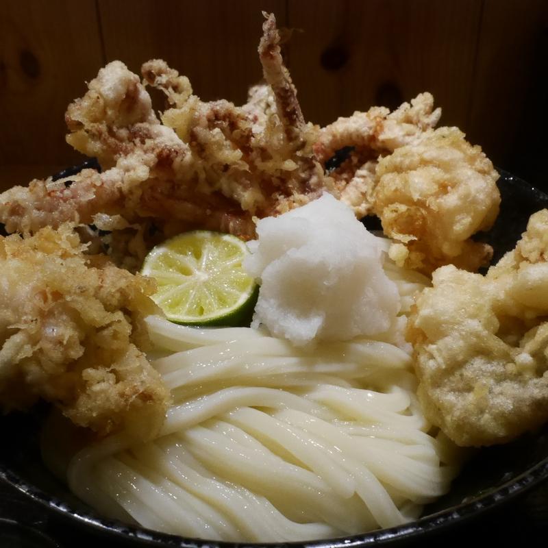 ゲソ天うどん(純愛うどん なでしこ 原点 )の写真