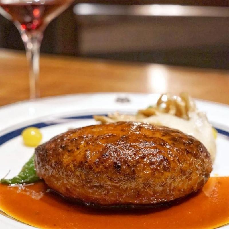 蝦夷鹿100%ハンバーグ(ELEZO GATE)の写真