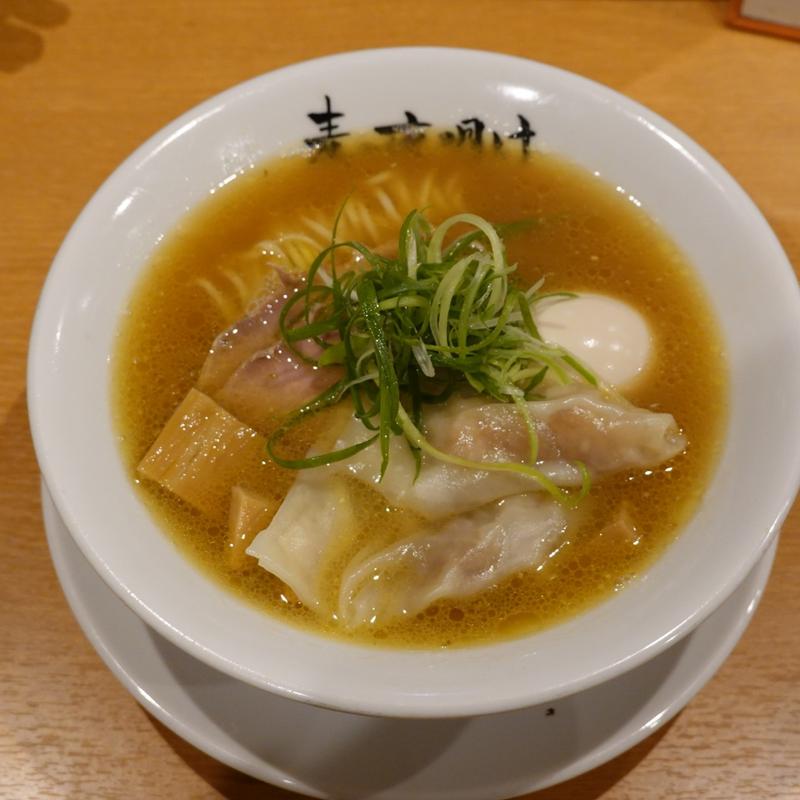 帆立と山椒の中華そば(麦の夜明け)の写真