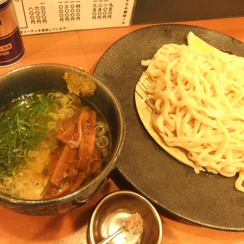 淡麗つけ麺塩(自家製手もみ麺 鈴ノ木)の写真