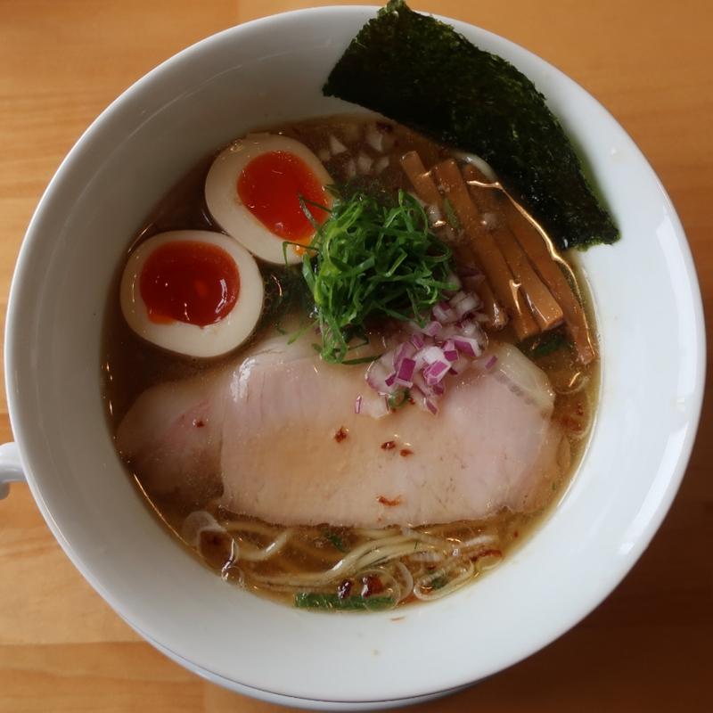 味玉芳醇煮干し(塩)(自家製ラーメンアイリー)の写真