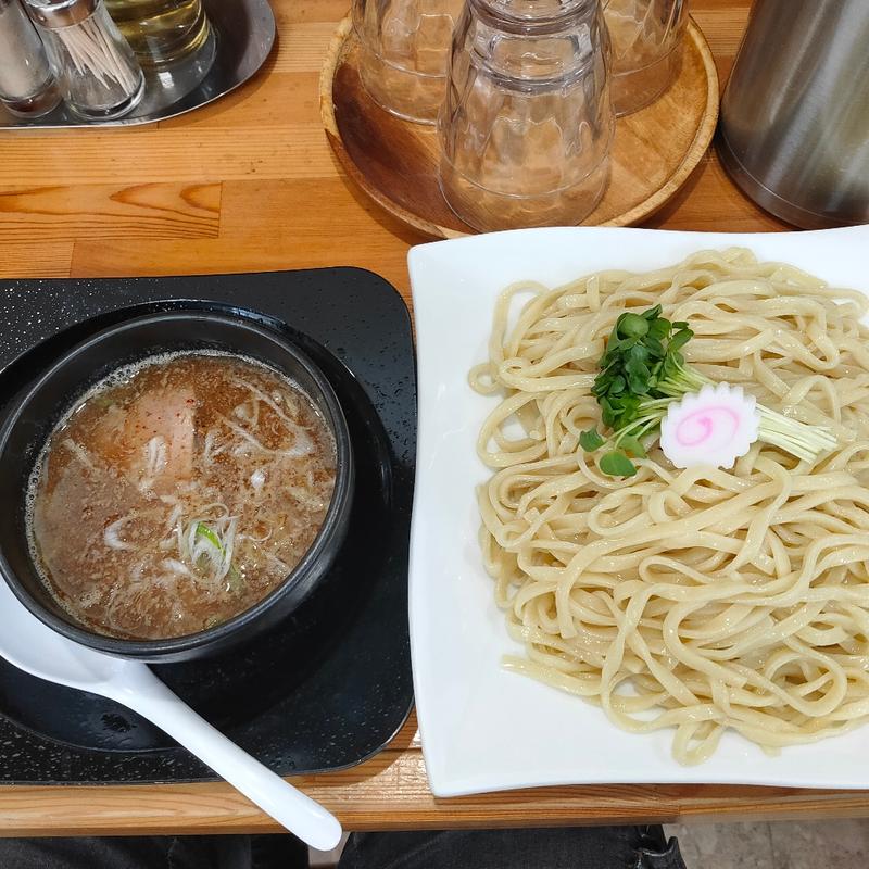 味玉つけめん（中盛)(中華そば 島風 )の写真