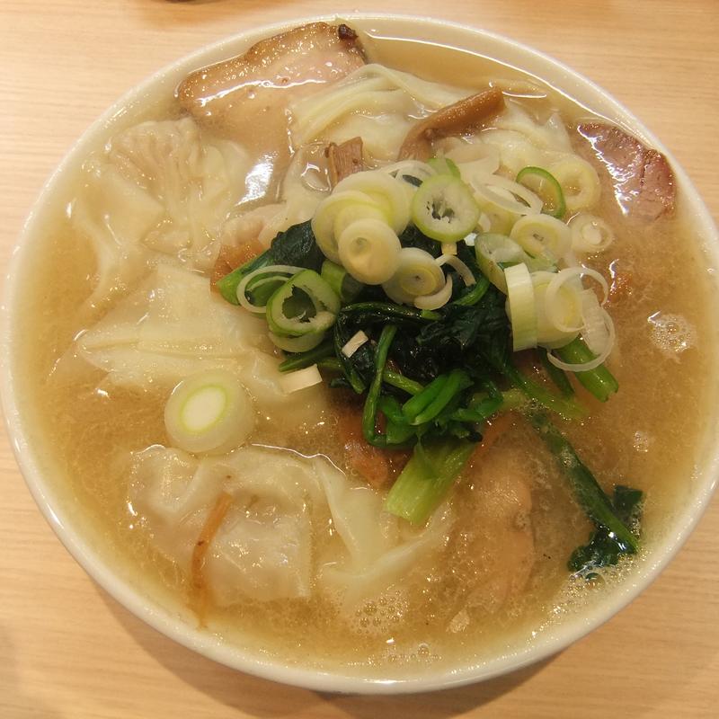 ワンタンメン(塩)(桜上水船越)の写真