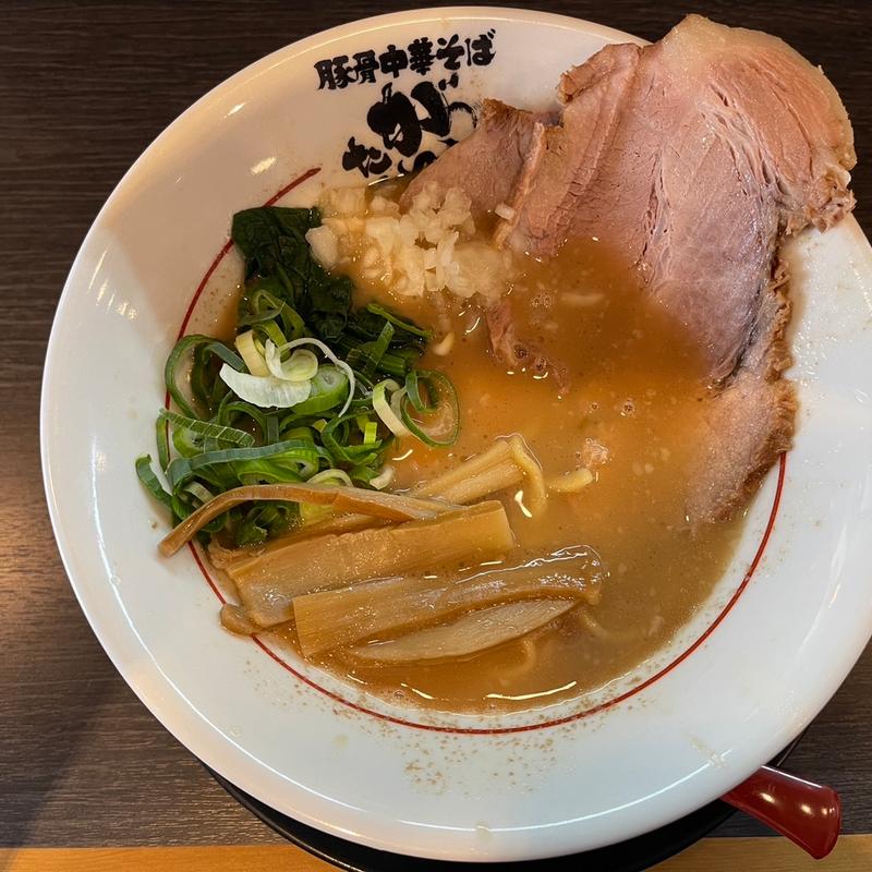 豚骨中華そば(豚骨中華そば　がんたれ)の写真