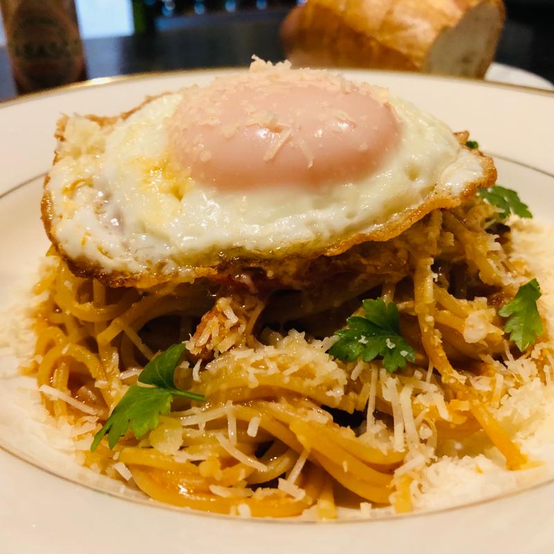 特製ナポリタン（裏メニュー）(B・B13BAR （ビー・ビー サーティーン バー）)の写真