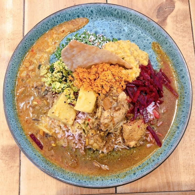 スリランカプレート(セレンディッブ)の写真