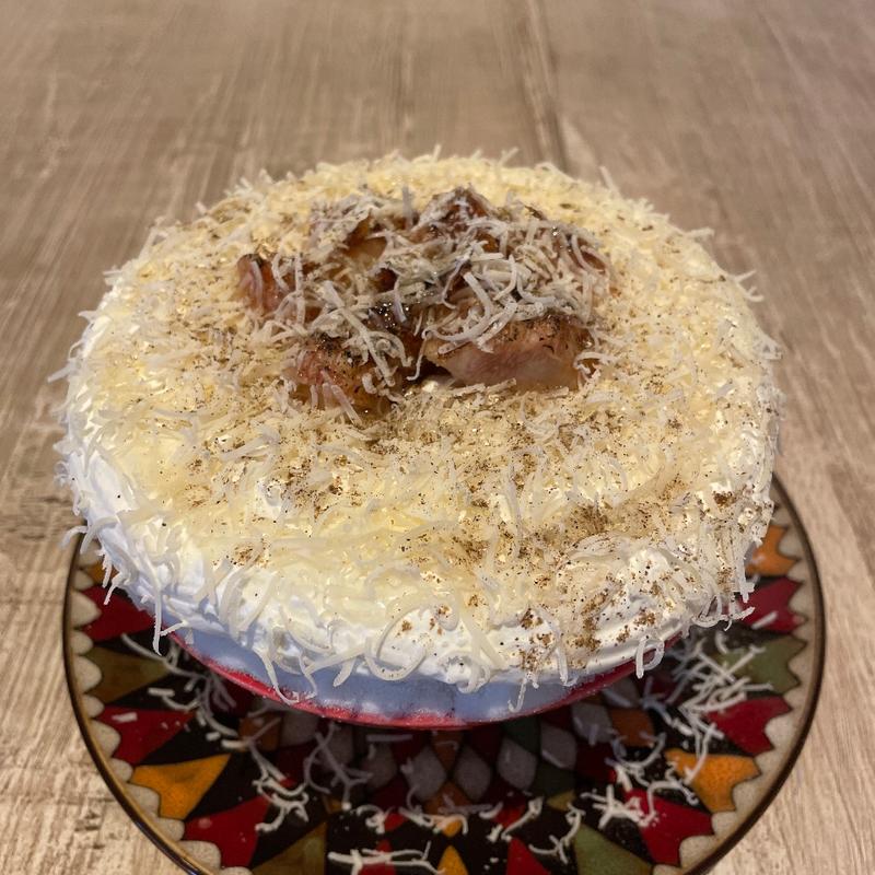 いちじくチーズ丼(かき氷カフェ　シンフォニー)の写真