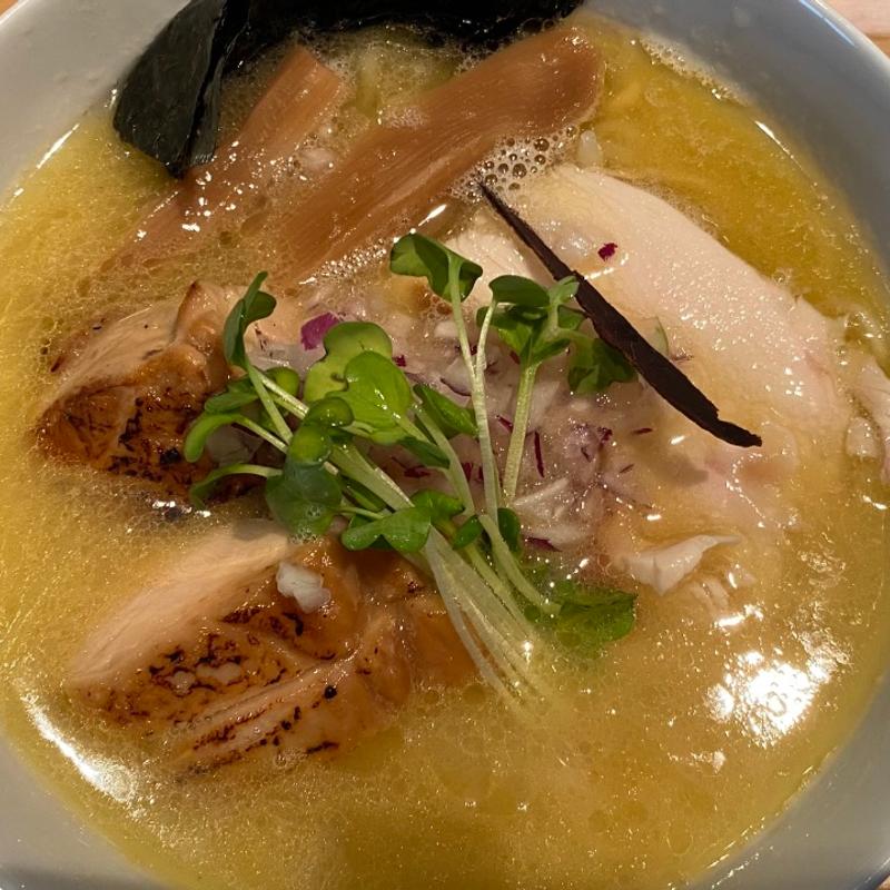 特製鶏そば(博多鶏そば とり田)の写真