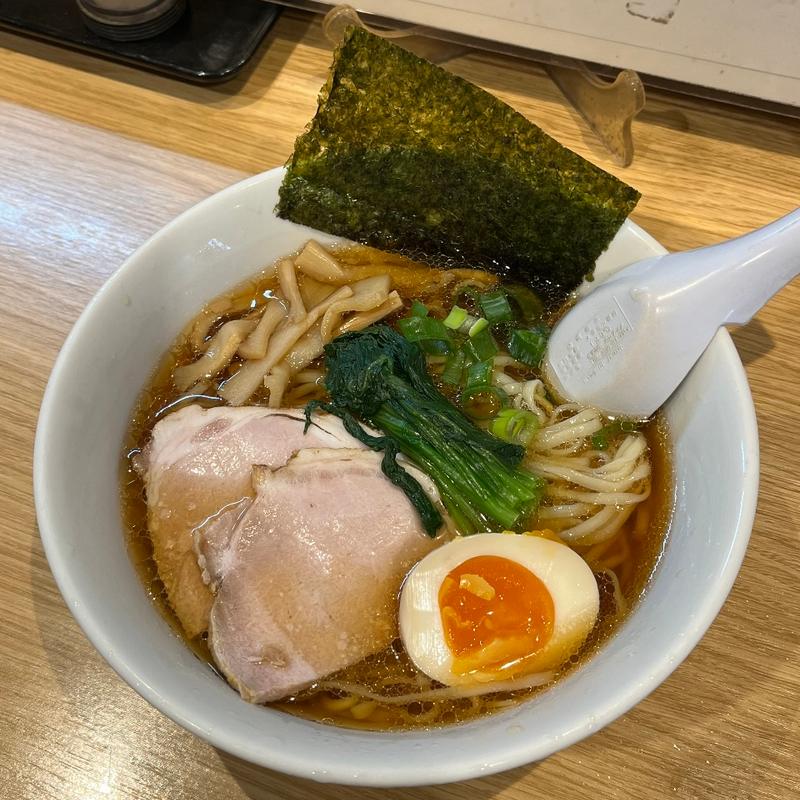 冷やしラーメン黒(ラーメン屋 遊)の写真