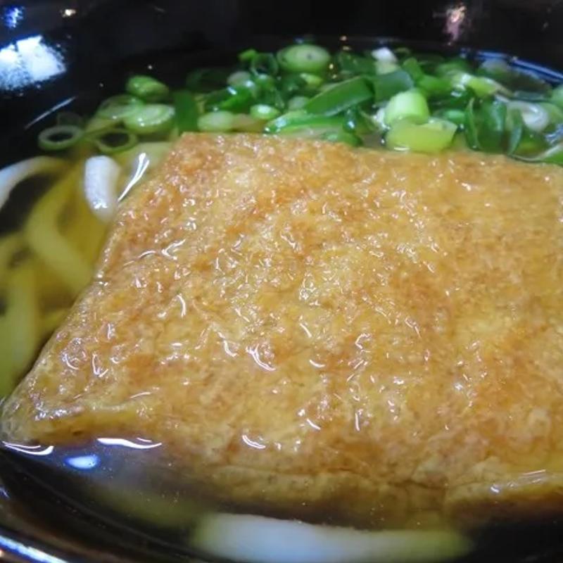 きつねうどん(野口製麺所)の写真