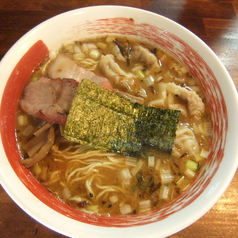 味噌ワンタンメン(麺屋 悠)の写真