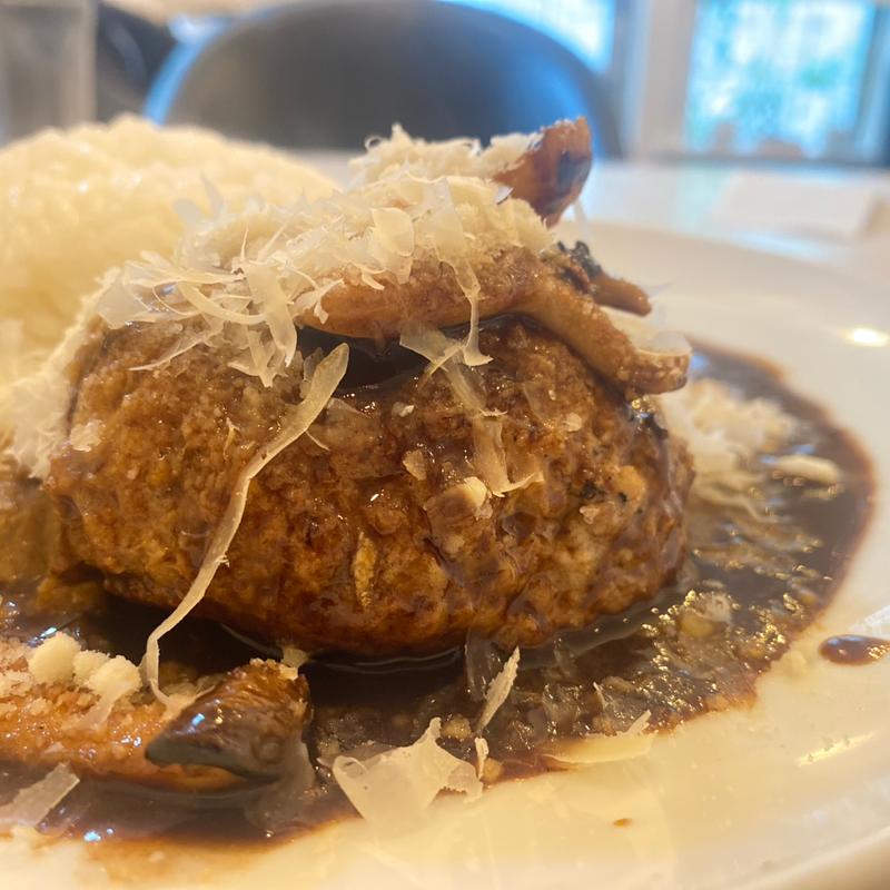 デミグラスハンバーグ(白いお家の小さなアトリエ)の写真