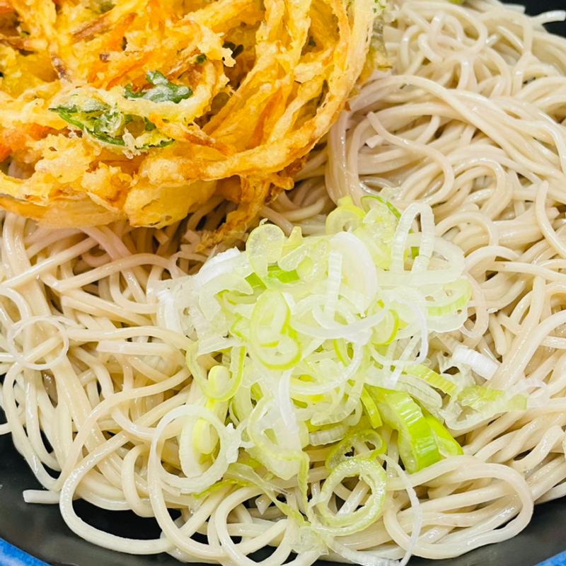 かき揚げそば（冷）(あり賀せいろう )の写真