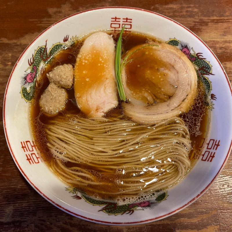 生一本黒豆　並(麺や而今 （じこん）)の写真