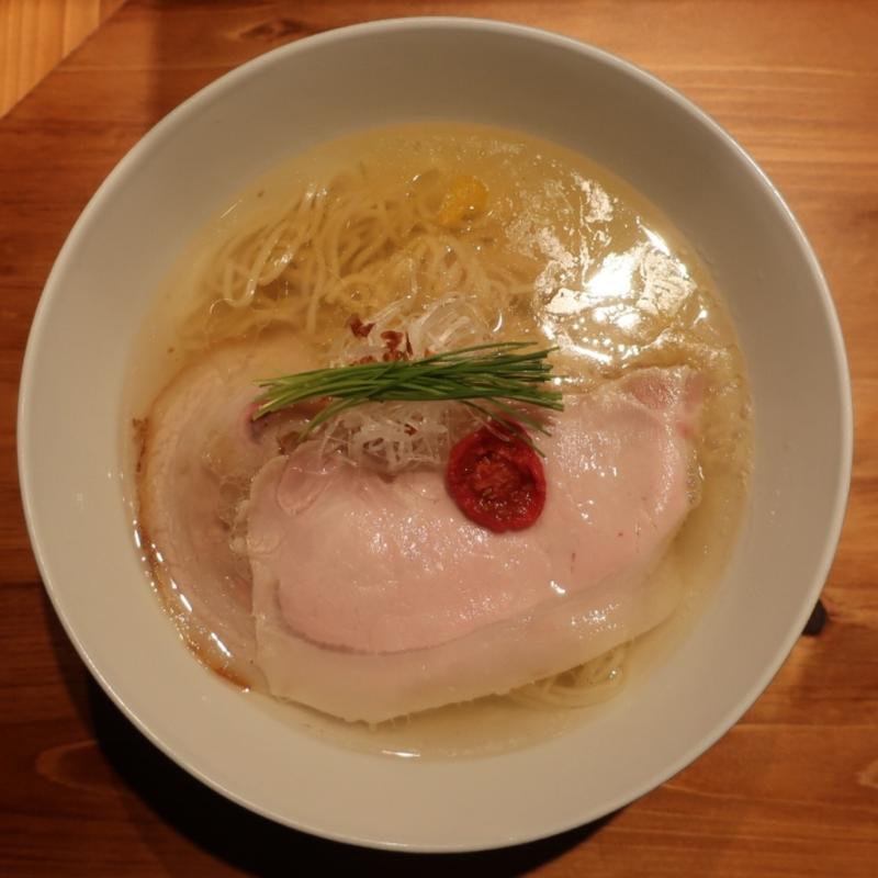 塩らぁめん(麺 ふじさき)の写真