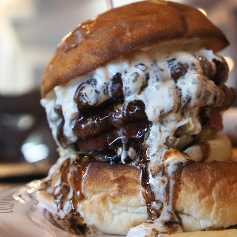 テリヤキタルタルダブルチーズバーガー(オールドニューダイナー （OLD NEW DINER）)の写真