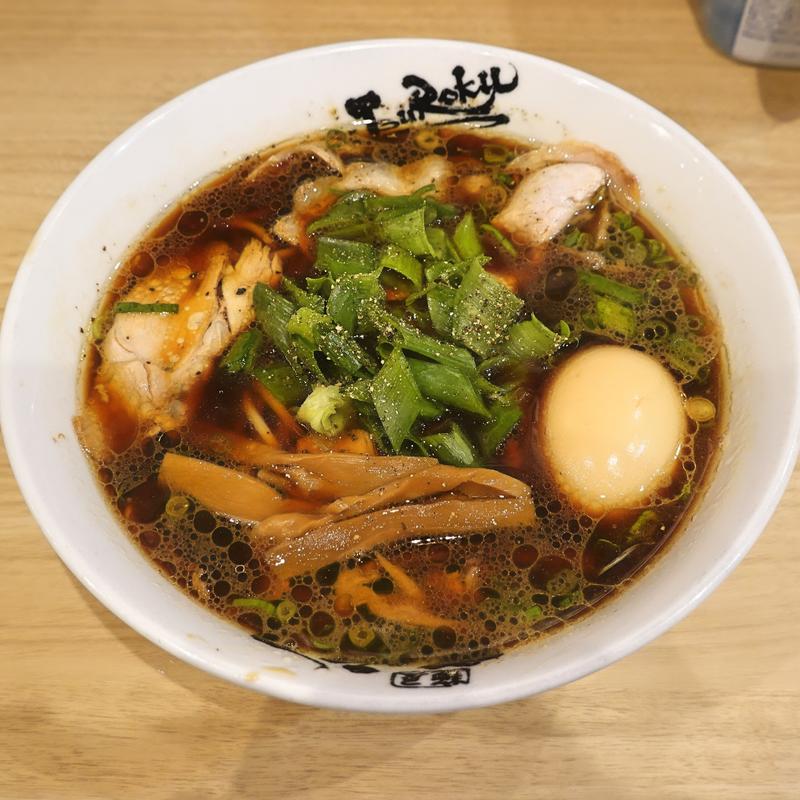 中華そば 並(麺屋丈六 キーノ和歌山店)の写真