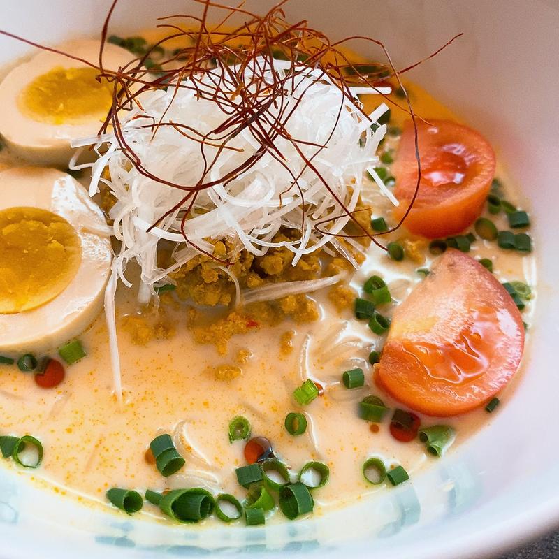 冷やし坦々そば(SOBA CAFE IKEMORI)の写真