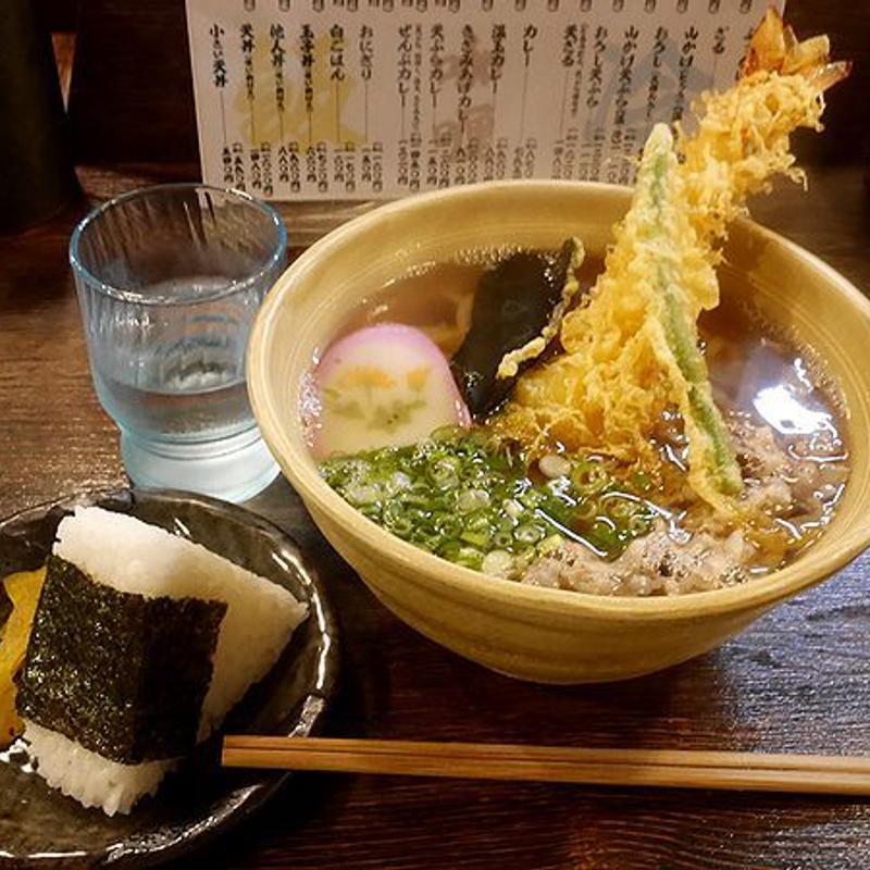 肉天うどん(百福)の写真