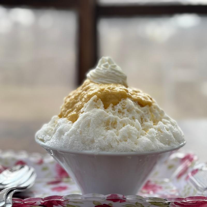 とうもろこしみるく(かき氷カフェポニー )の写真