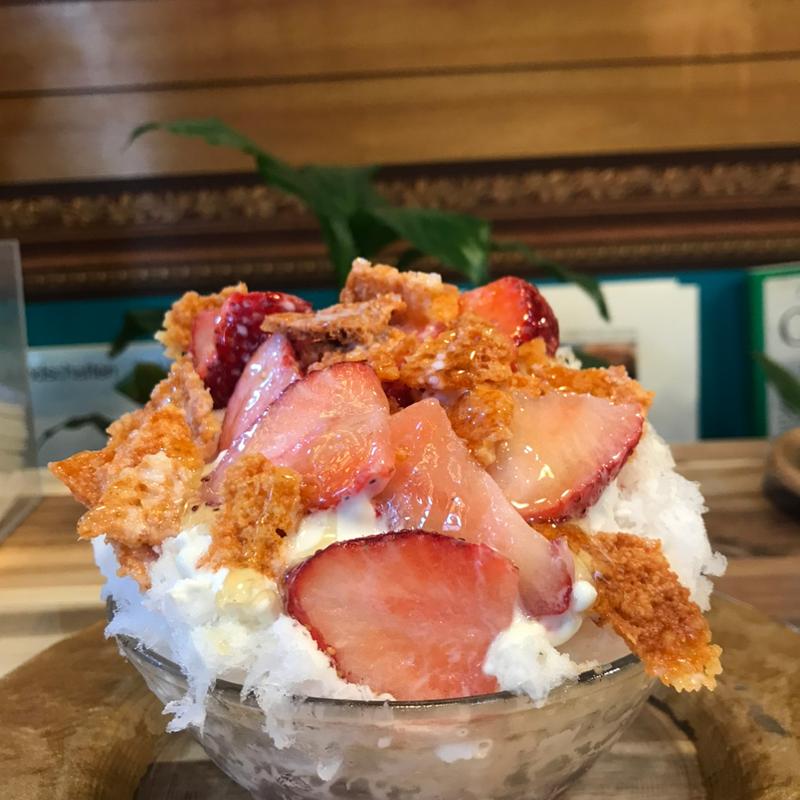 パリパリいちご(いちょうの木 )の写真