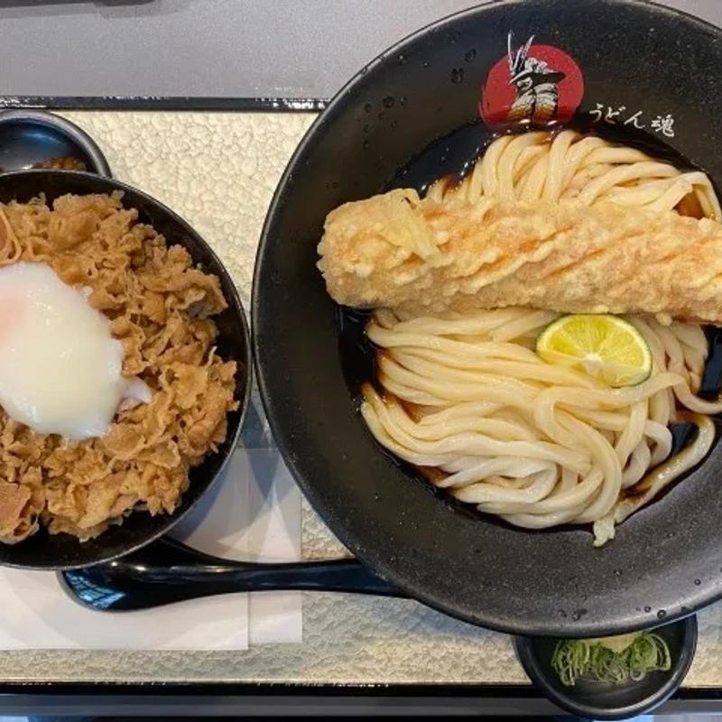 侍ぶっかけランチ(うどん魂 侍－SAMURAI－)の写真