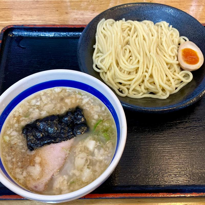 背脂ニンニクもりそば(青森大勝軒)の写真