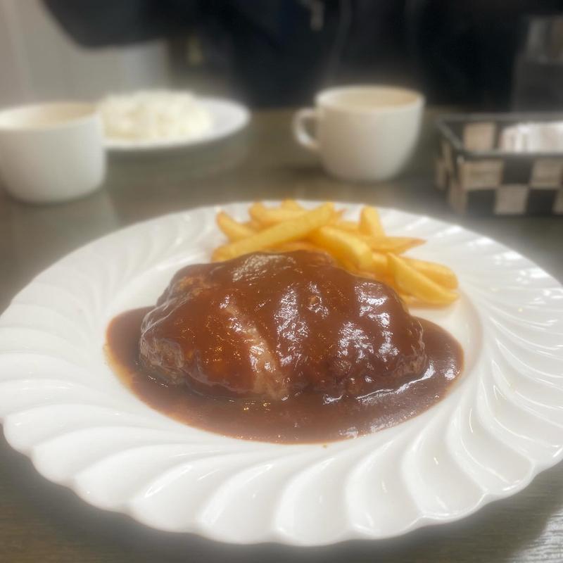 ハンバーグデミソース(ポイント)の写真