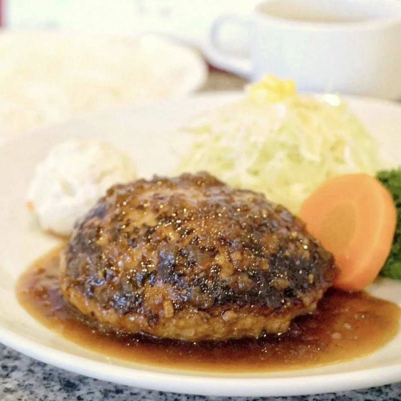 ハンバーグ(四ツ橋カフェ)の写真
