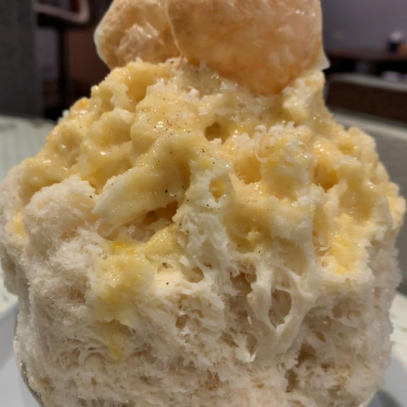 コーンポタージュ(フレンチかき氷専門店「グラスラパン」)の写真