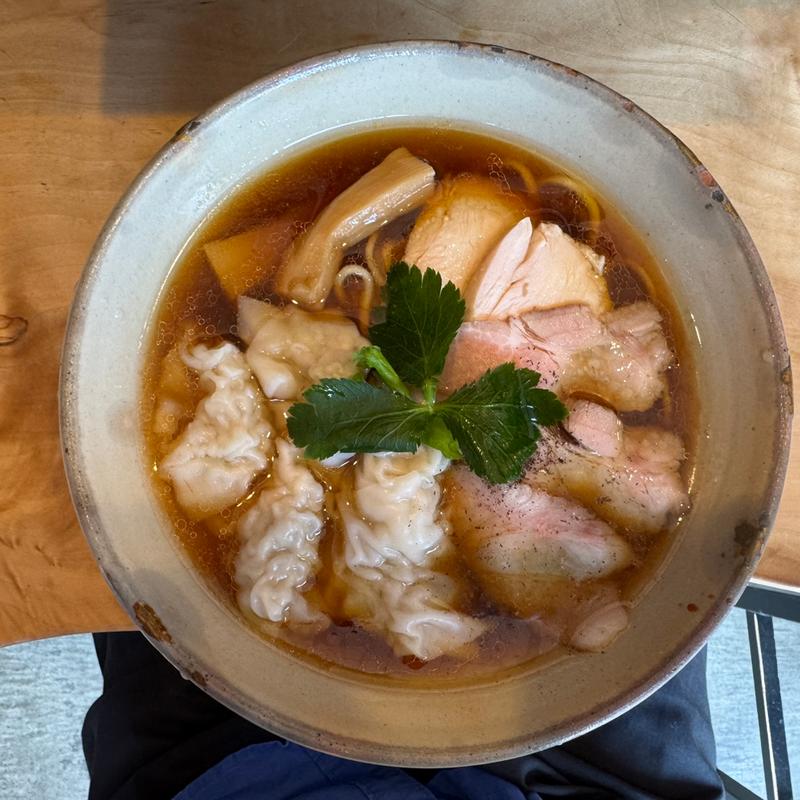 和風鶏塩らーめん(梅花亭 )の写真