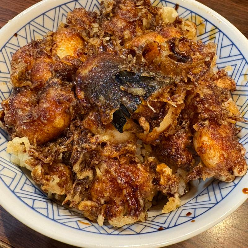 海老かき揚げ丼(うなぎ 天ぷら 光村)の写真