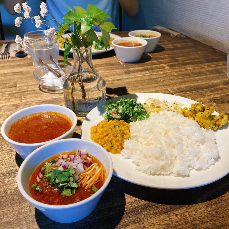 カレーランチ（2種類）(スパイスカフェ （SPICE Cafe）)の写真