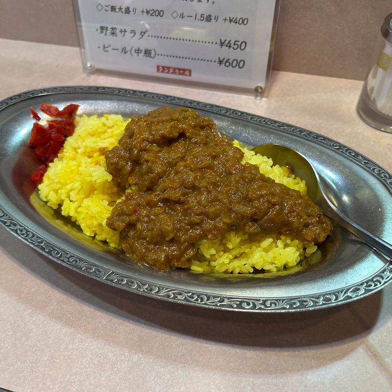 インドカレーとご飯(タンドゥール)の写真