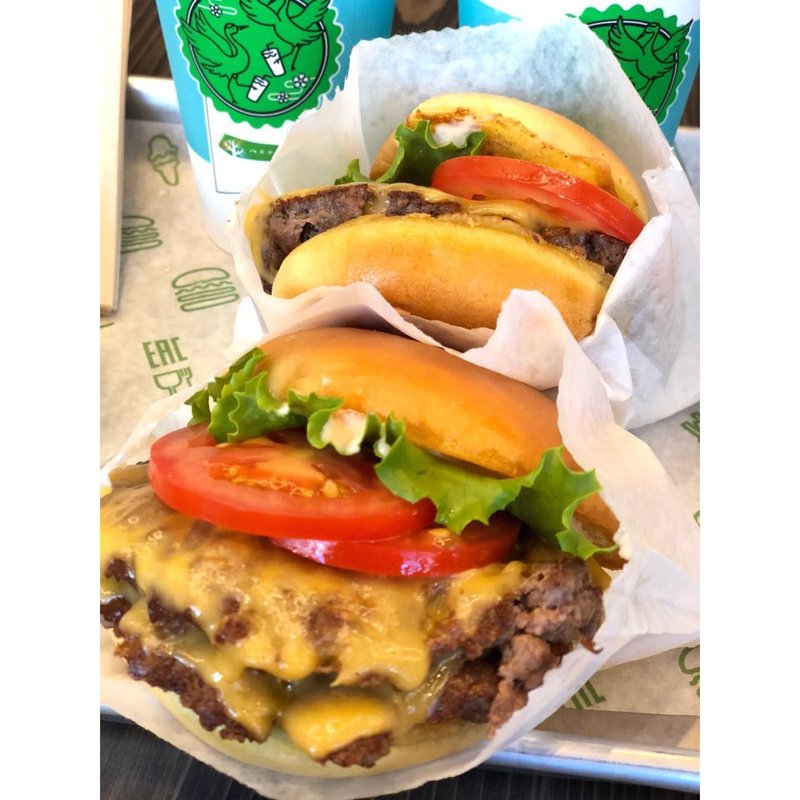 シャックバーガー(シェイクシャック阪神梅田本店)の写真