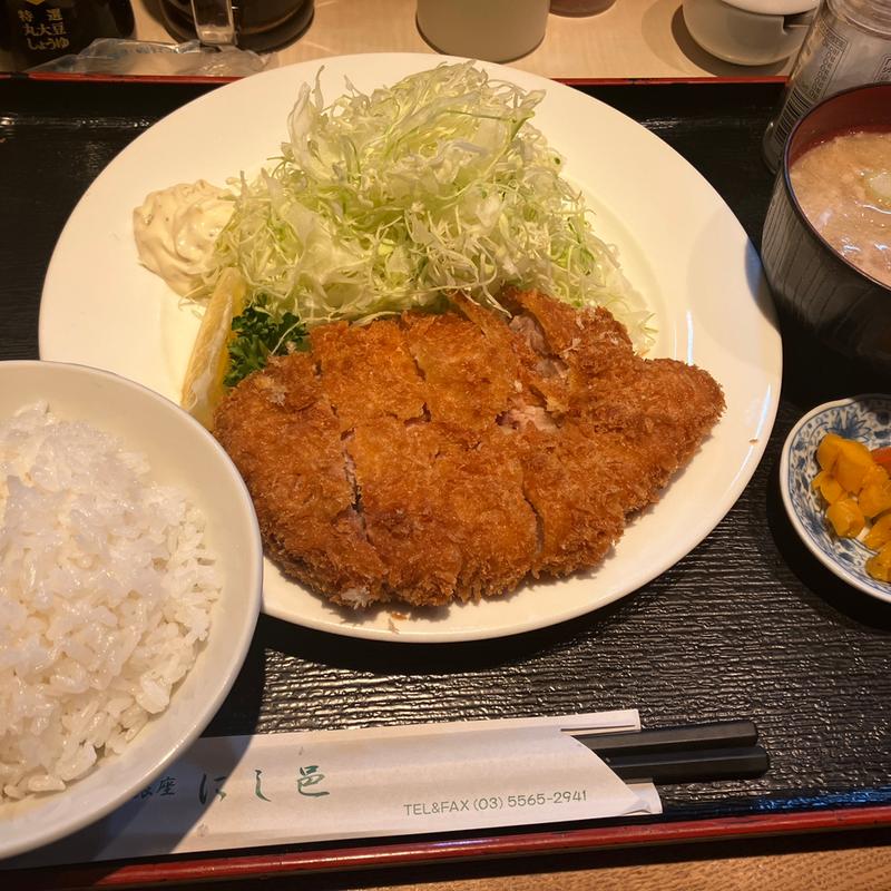 上ロースかつ膳(にし邑)の写真