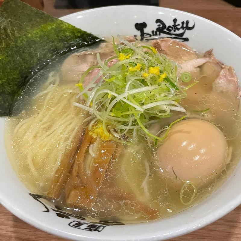 塩ラーメン(麺屋 丈六)の写真