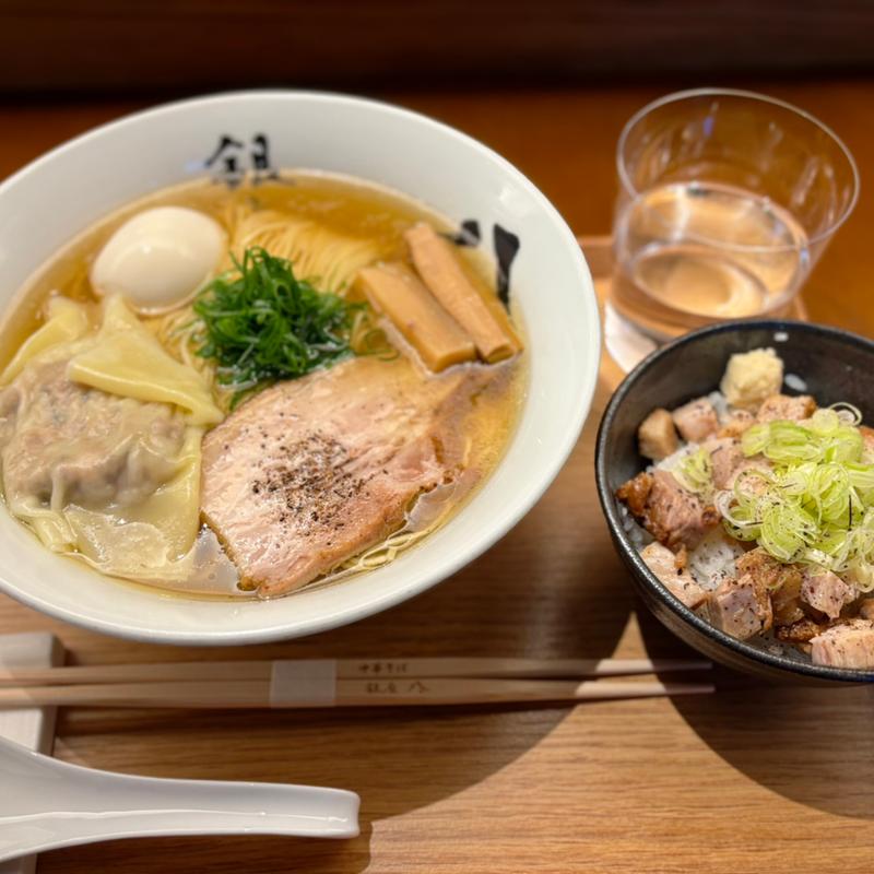 特製中華そば(銀座 八五)の写真